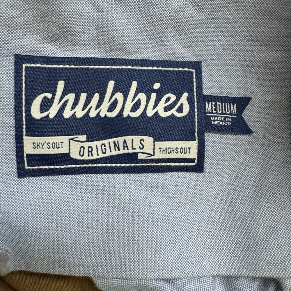 Chubbies Men's Medium The Staples Originals 5.5" Khaki Stretch Twill Shorts - Picture 5 of 5